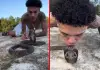 Youth-tames-king-cobra-kiss-video-viral