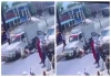 Up-mau-car-door-bike-accident-narrow-escape