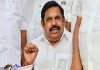 Eps-cv-shanmugam-aiadmk-rift-velumani-support