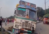 In Uttar Pradesh Mirzapur Truck Tractor Accident 