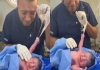 Newborn-baby-holds-doctors-glove-viral-video