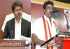 Sholinganallur-mla-saravanan-resignation-demand-controv