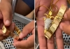 Dubai-beach-gold-rolex-viral-video