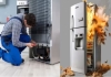 Fridge fire accident 4 death in Karnataka 