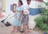 In Telangana a Illegal Affair Couple Beaten By Public and Tie Knot on Electric Pole 