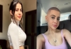 Actress Urfi Javed Shaved his Head Hair 