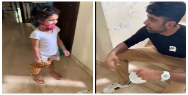 Ashwin's daughters condition ahead of ipl