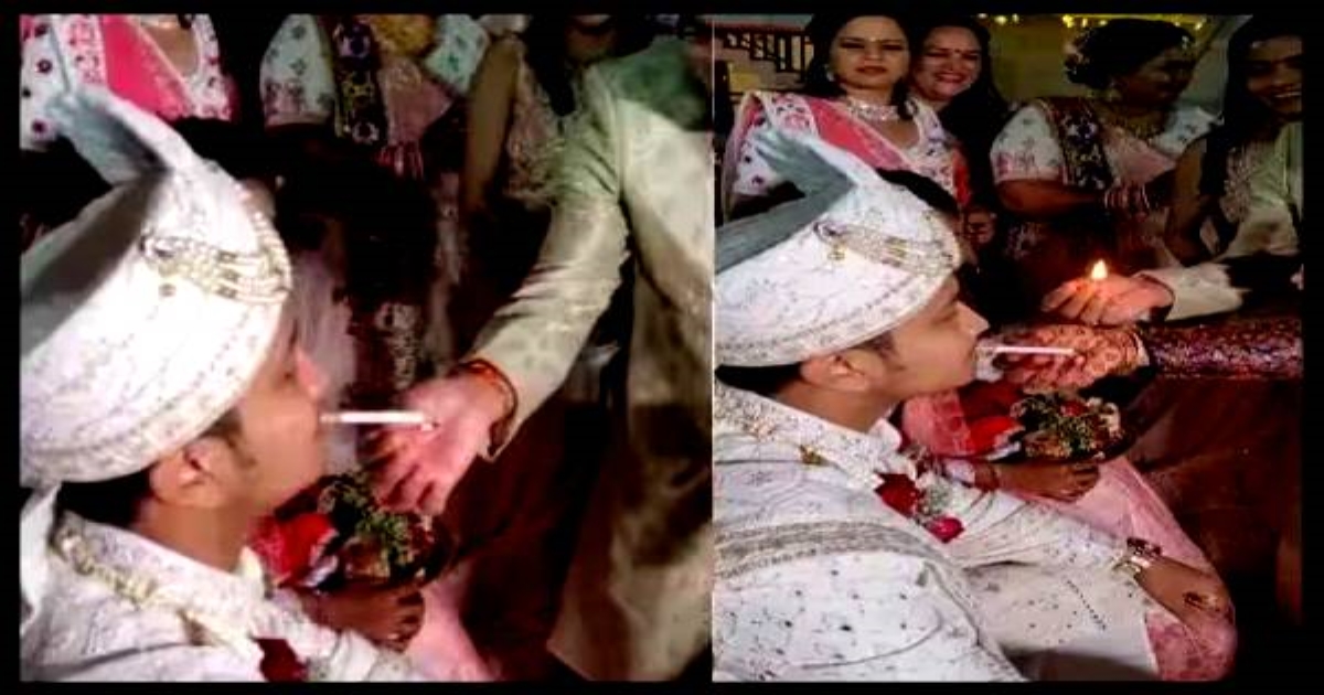 Different wedding ceremony video viral 