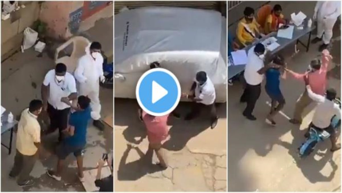 Civic Body BBMP contract staff allegedly thrash a teenager for taking covid test