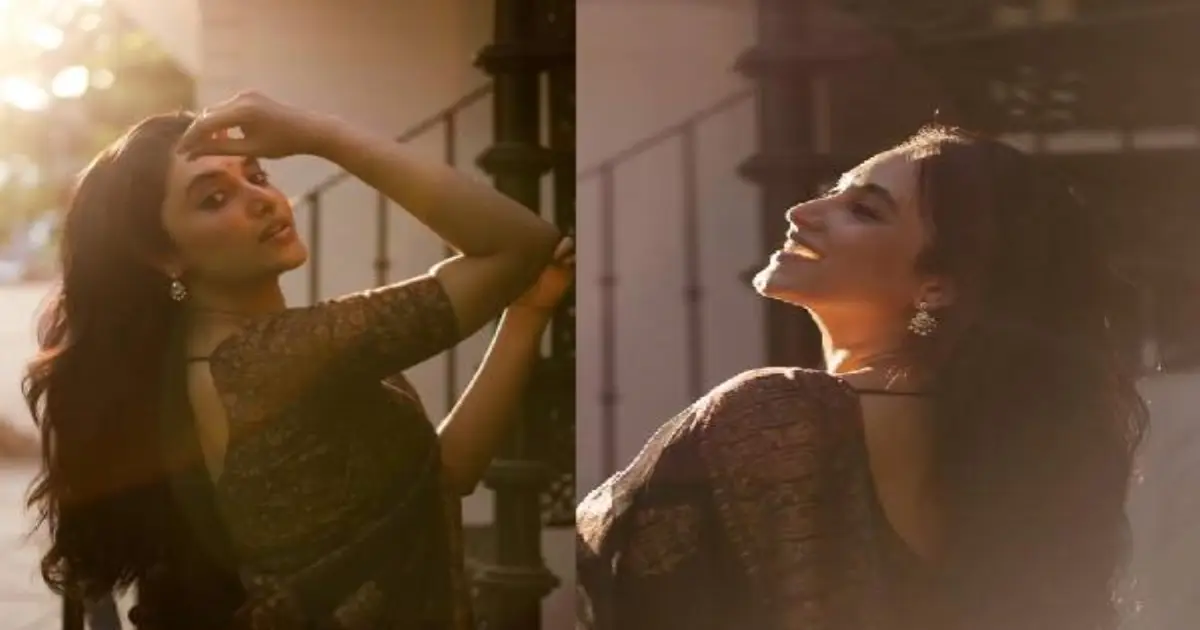 priyanka-mohan-trending-saree-photos-instagram