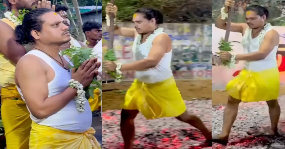 pugazh-fire-walking-video-viral