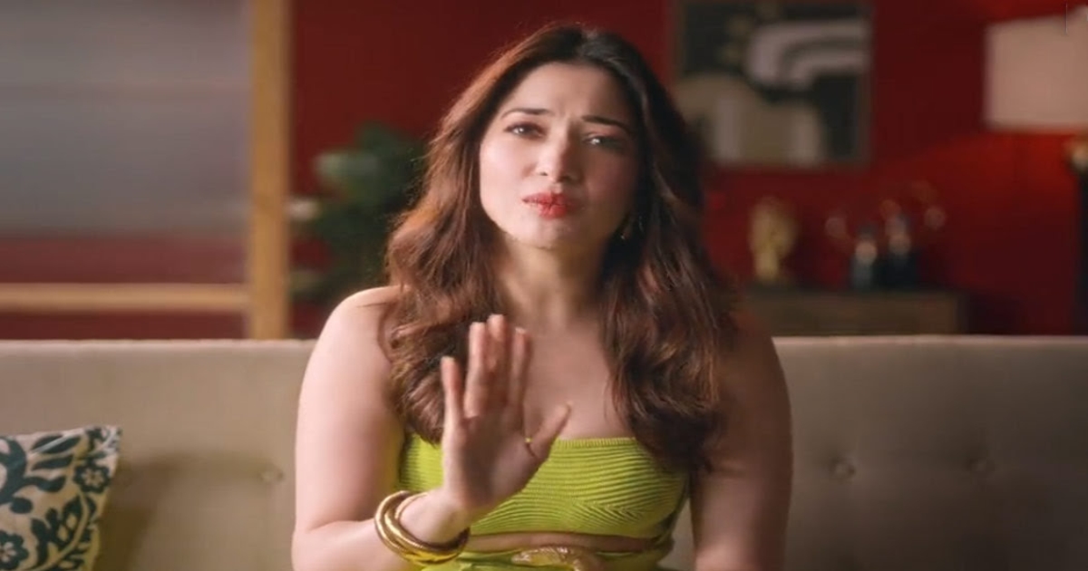 Actress tamanna promo for lust stories 2 web series