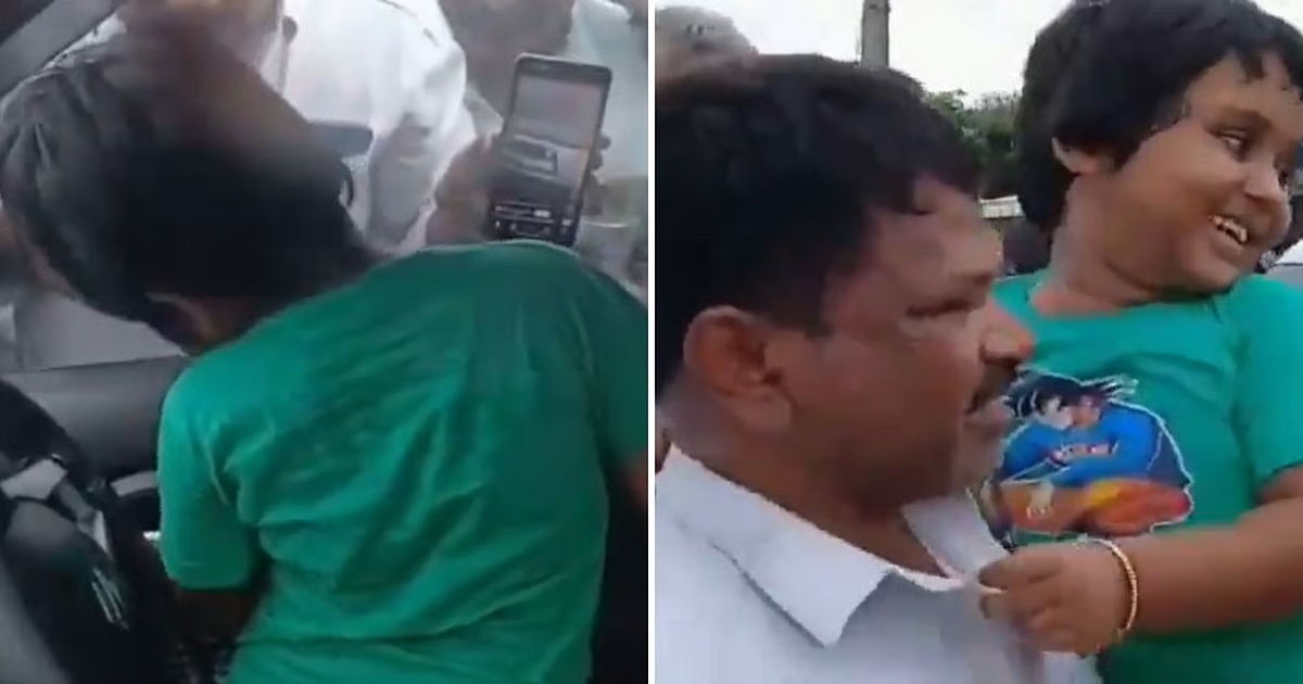 telangana-girl-trapped-car-rescue