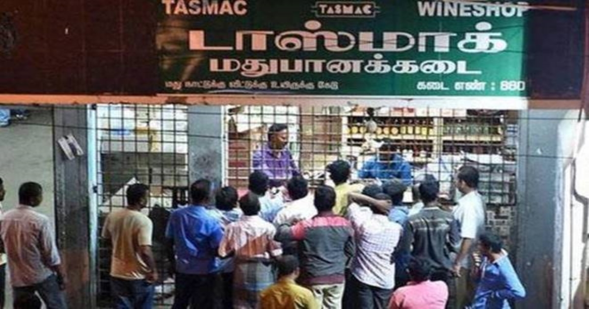 Today onwards continue 6 days leave for tasmac shop in thiruvannamalai district 