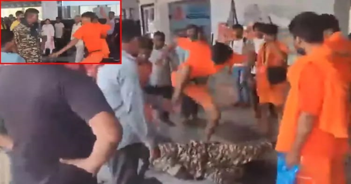 crpf-jawan-attacked-by-kanwariyas-mirzapur-railway-stat