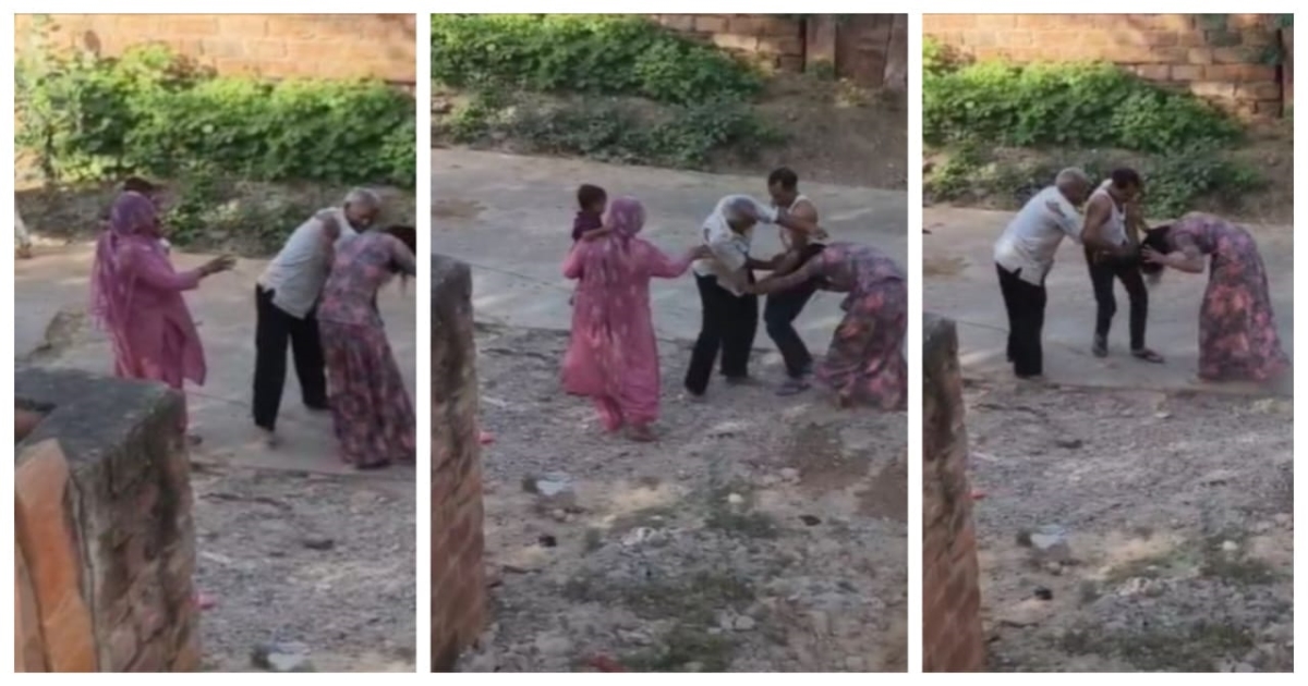 jodhpur-woman-attack-dhanteras-viral-video