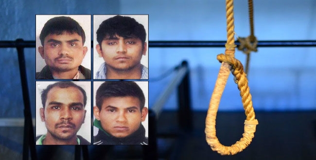 Nirbhaya accused hanging on march 20th