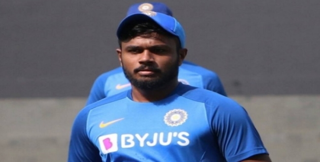 sanju samson out in same ball in 2 matches