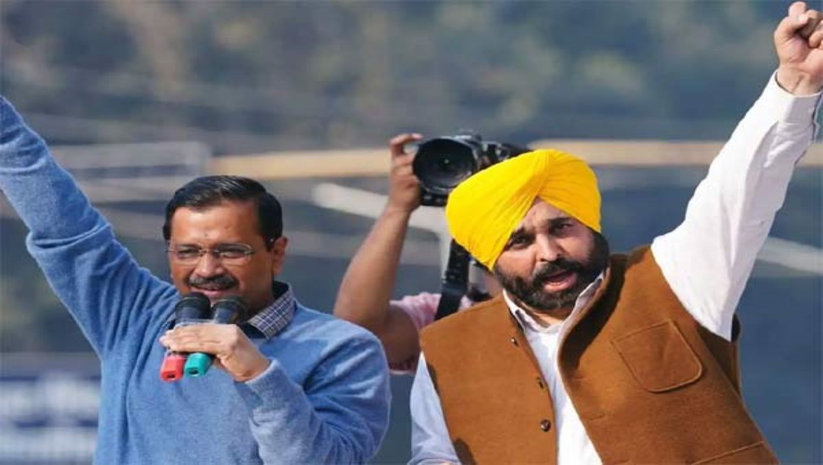 Aam Aadmi Party leads with over 75 seats