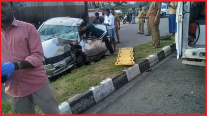accident in ulunthurpettai,mom and son died