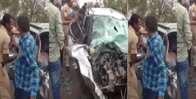 Andhra man died at road accident while returning from foreign