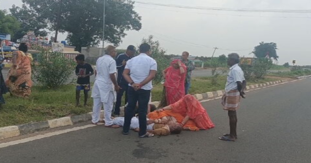 Rajasthan Tourist Died on Near Rameswaram after Car Hits 