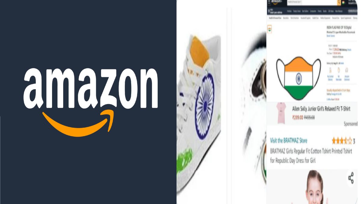 Twitter Netizens Trend about Amazon Insult Indian National Flag 