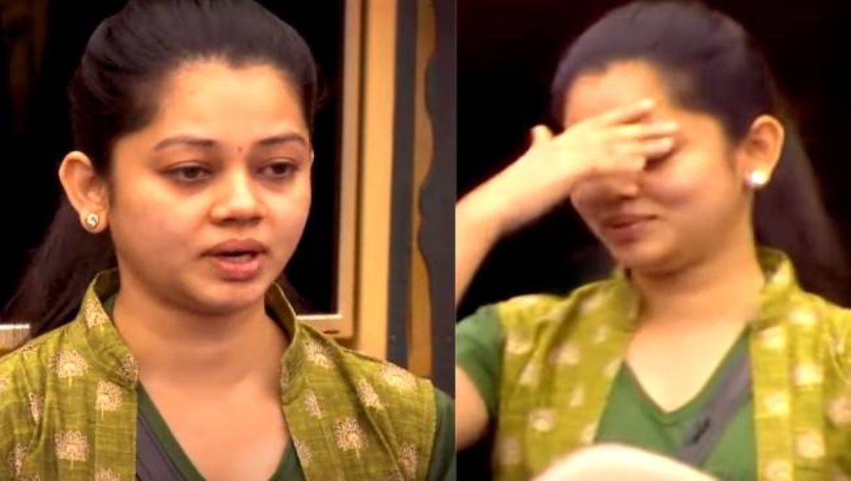 Anitha sampath crying in bigg boss house viral video