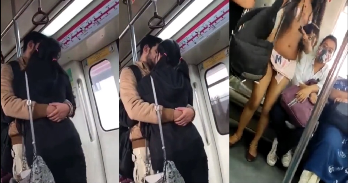 Delhi Metro Couple And Urofi Lite Girls Atrocity Wear 2 Pieces 