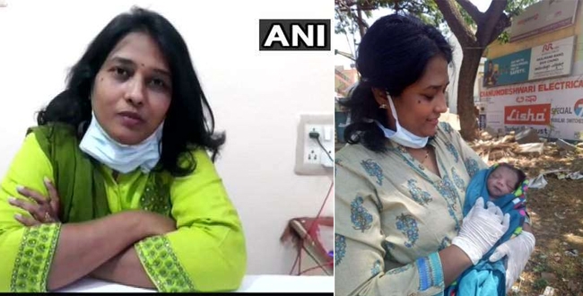 women-delivered-a-baby-in-dental-hospital-at-bangalore