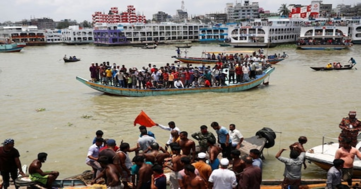 Bangladesh Ship Accident 24 Died 25 Missing 