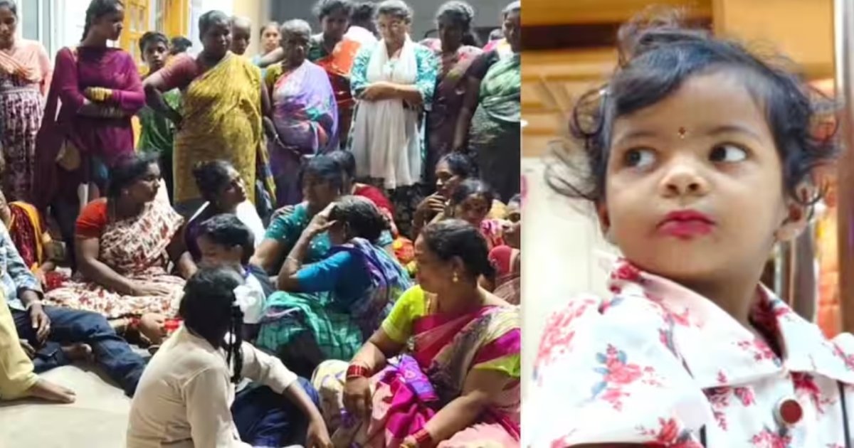 mayiladuthurai-school-van-three-year-old-girl-killed