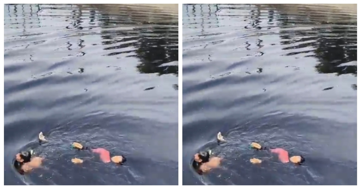 hindon-river-pollution-woman-rescue-ghaziabad