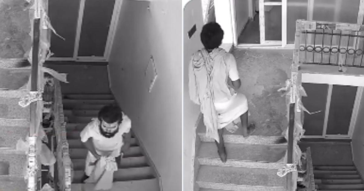 deepak-lodhi-vrindavan-ashram-death-cctv