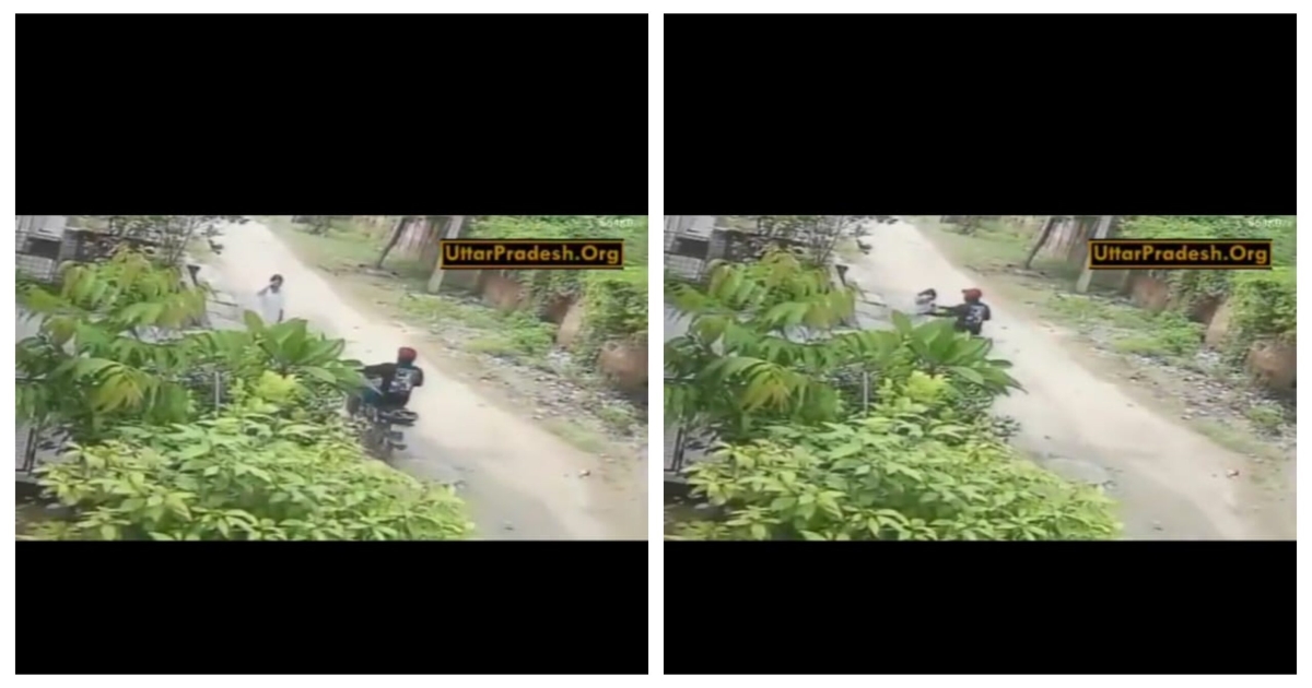 kanpur-minor-girl-harassment-bike-rider-viral-cctv