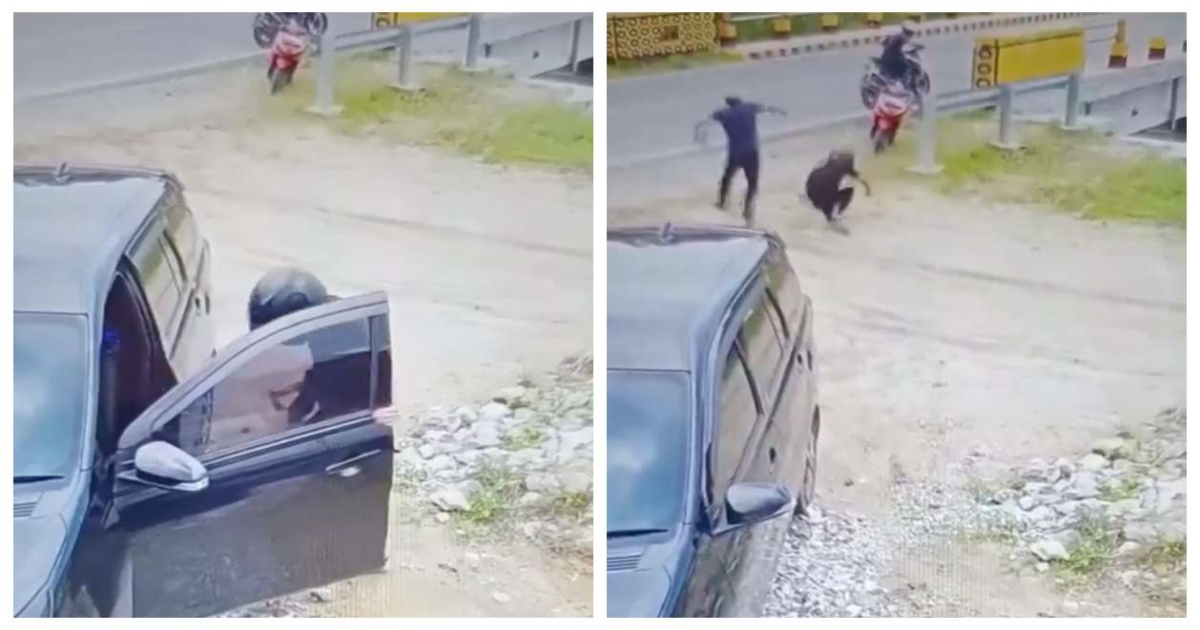 car-owner-chases-thieves-recovers-purse-viral-cctv