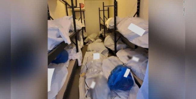 Bodies piled up and stored in vacant rooms at Detroit hospital