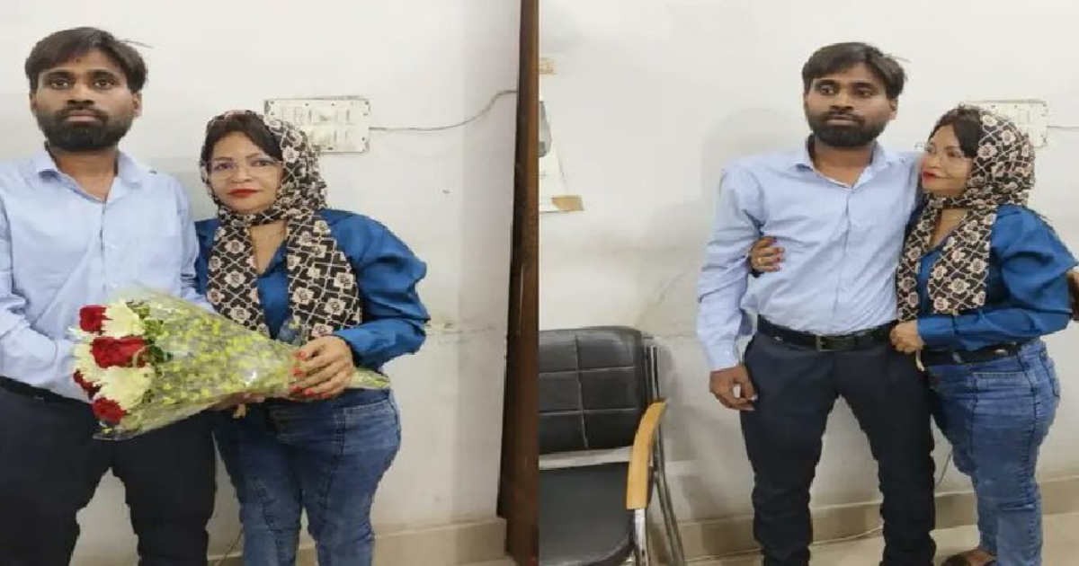 a Brazil 51 Year Old Woman Arrives India to Marriage 32 Year Old Man 