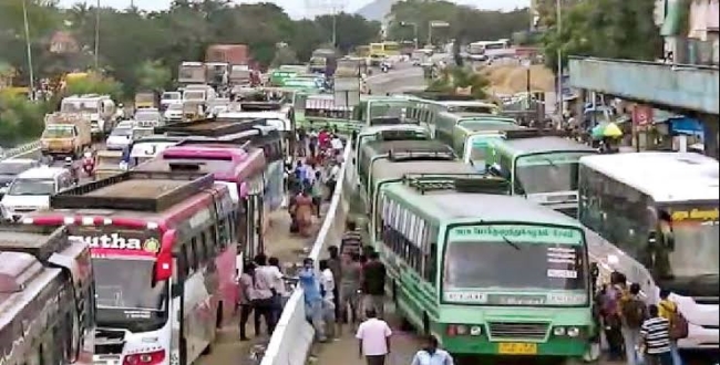 bus traffic in chennai