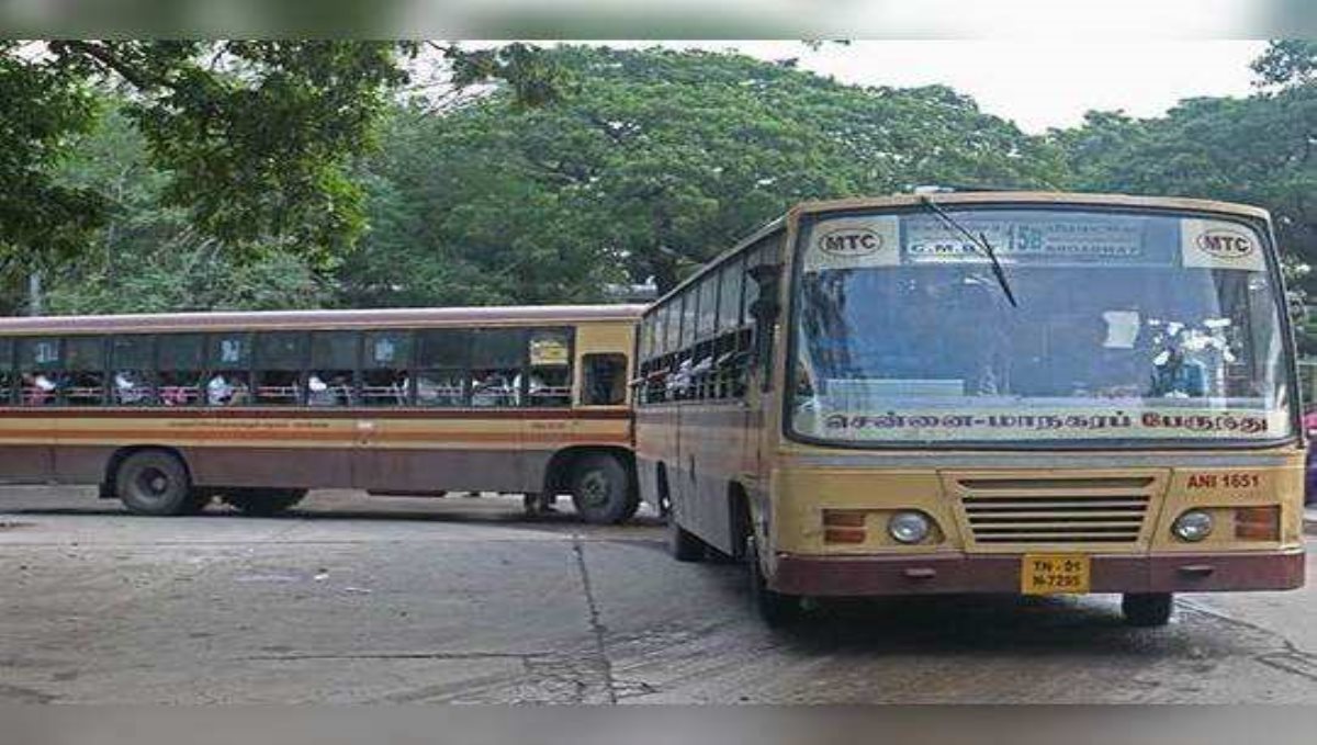 government bus serviced in four district
