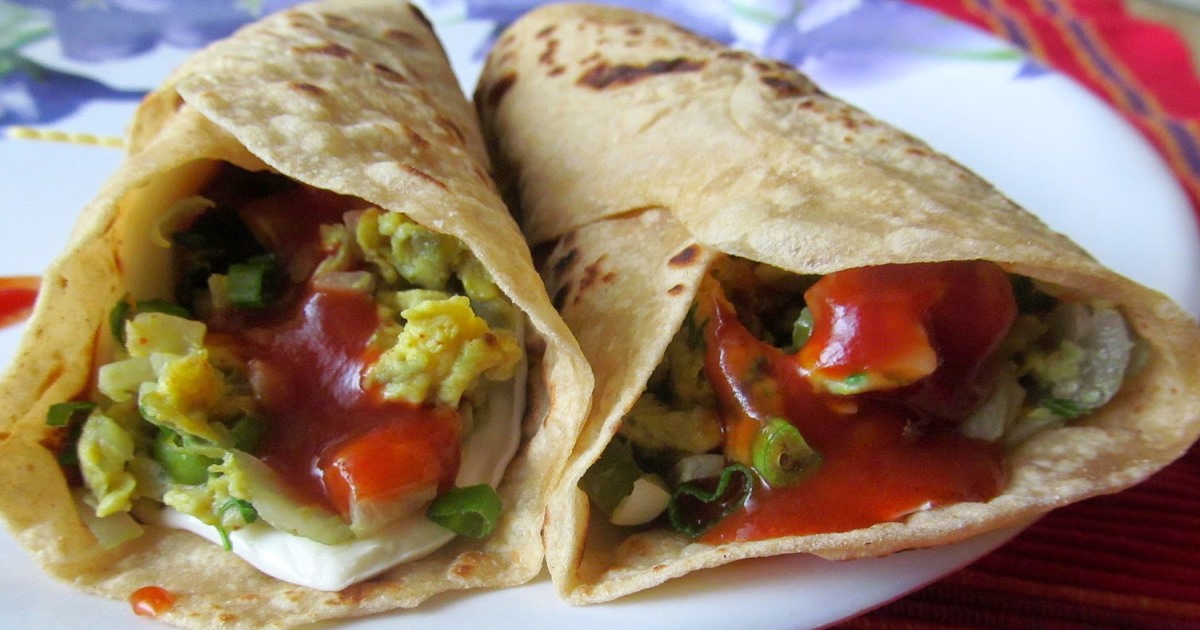 how to prepare healthy egg chappathi role