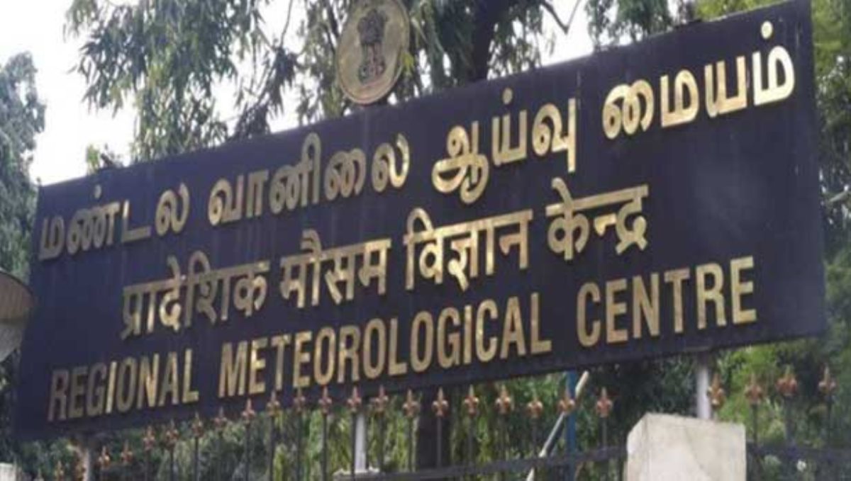 Chennai Regional Meteorological Center Weather Update 