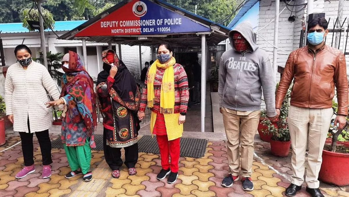 Delhi Child and Woman Traffic Gang Arrested by Police