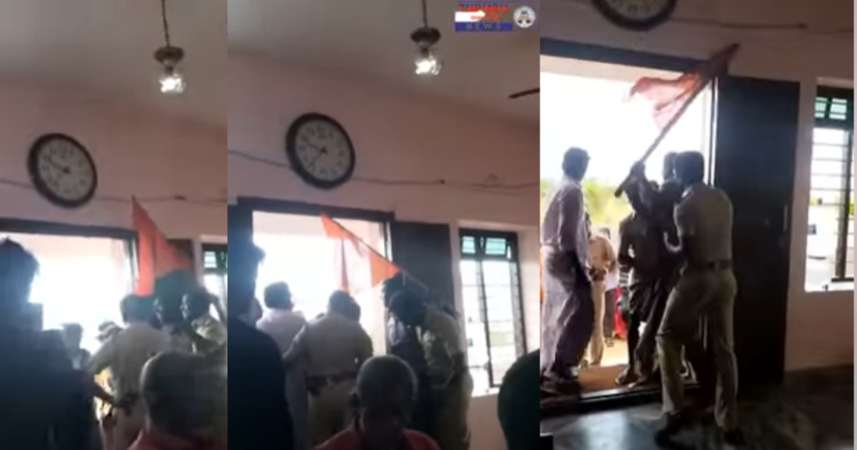 Kanyakumari Hindu Munnani Party Supporters Clash with Christian at Church 