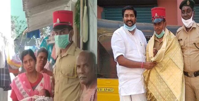 pondichery-cop-turns-auto-driver-to-help-pregnant-women