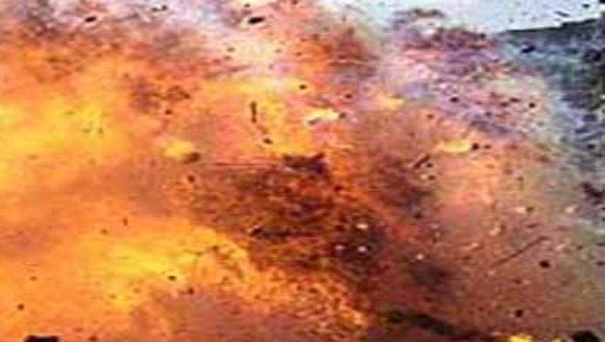 BJP workers injured in a bomb blast