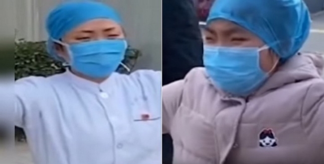 Girl stopped to meet her mother because of corono virus