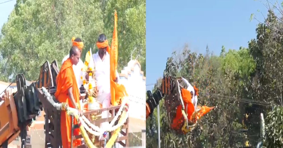 Karnataka Haveri Temple Festival Crane Bucked Collapsed 1 Died 