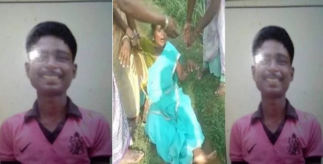 22 years old boy died by current shock at vellor