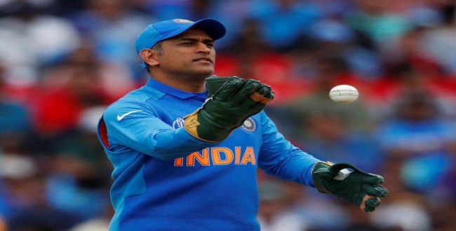 Dhoni news keeping gloves against australia